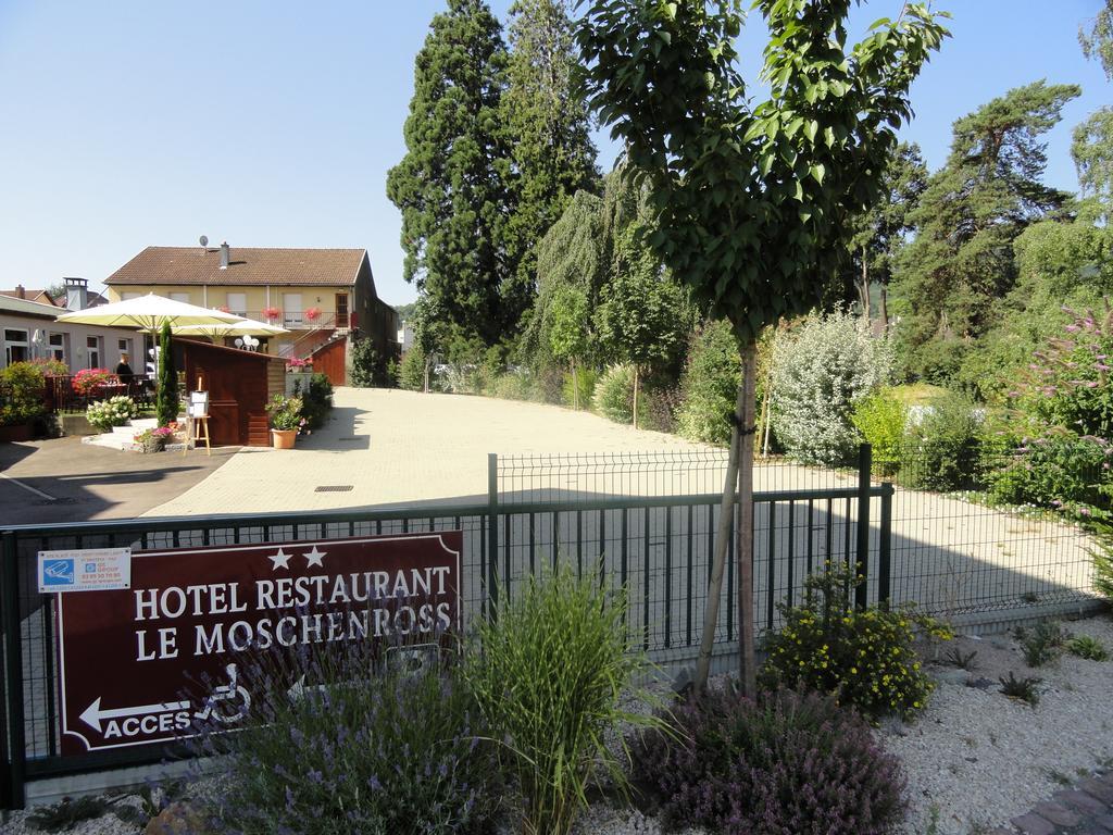 Hotel Restaurant Le Moschenross Thann Bagian luar foto