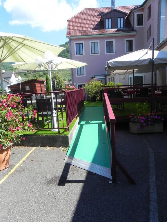 Hotel Restaurant Le Moschenross Thann Bagian luar foto